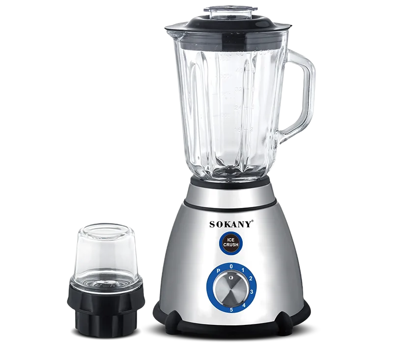 SOKANY SK-03031 ΜΠΛΕΝΤΕΡ 1.5L 800W INOX ΜΕ ΜΥΛΟ
