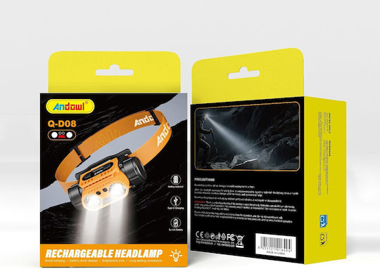 ANDOWL Q-D08 λεπτομέρεια LED
