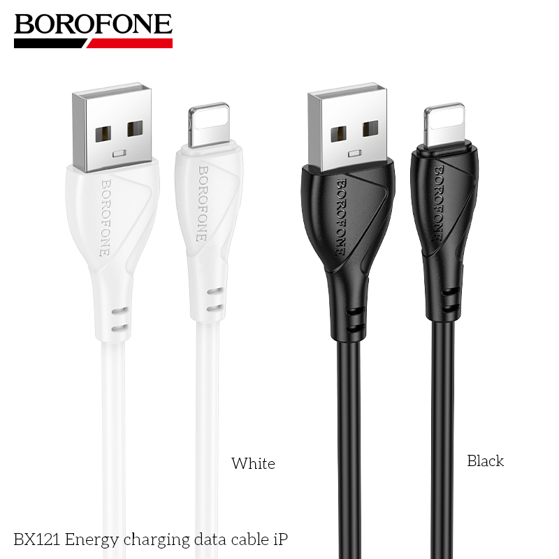 BOROFONE BX121 ΚΑΛΩΔΙΟ ΦΟΡΤΙΣΗΣ USB-C ΣΕ LIGHTNING ΜΑΥΡΟ - Image 3