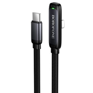 BOROFONE BX126 ΚΑΛΩΔΙΟ ΦΟΡΤΙΣΗΣ USB-C ΣΕ LIGHTNING PD 30W ΜΑΥΡΟ
