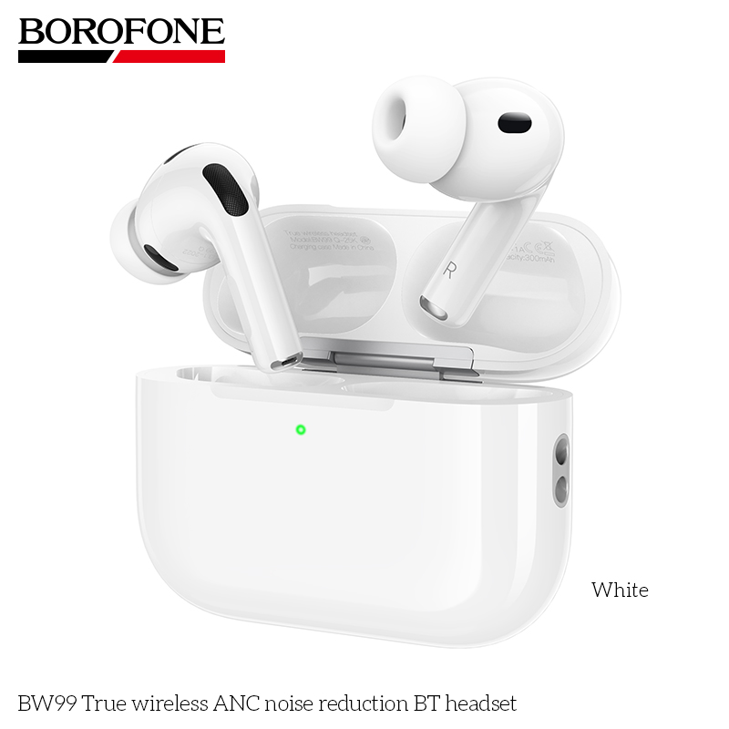 BOROFONE BW99 ΑΣΥΡΜΑΤΑ ΑΚΟΥΣΤΙΚΑ TWS ANC ΛΕΥΚΑ - Image 3