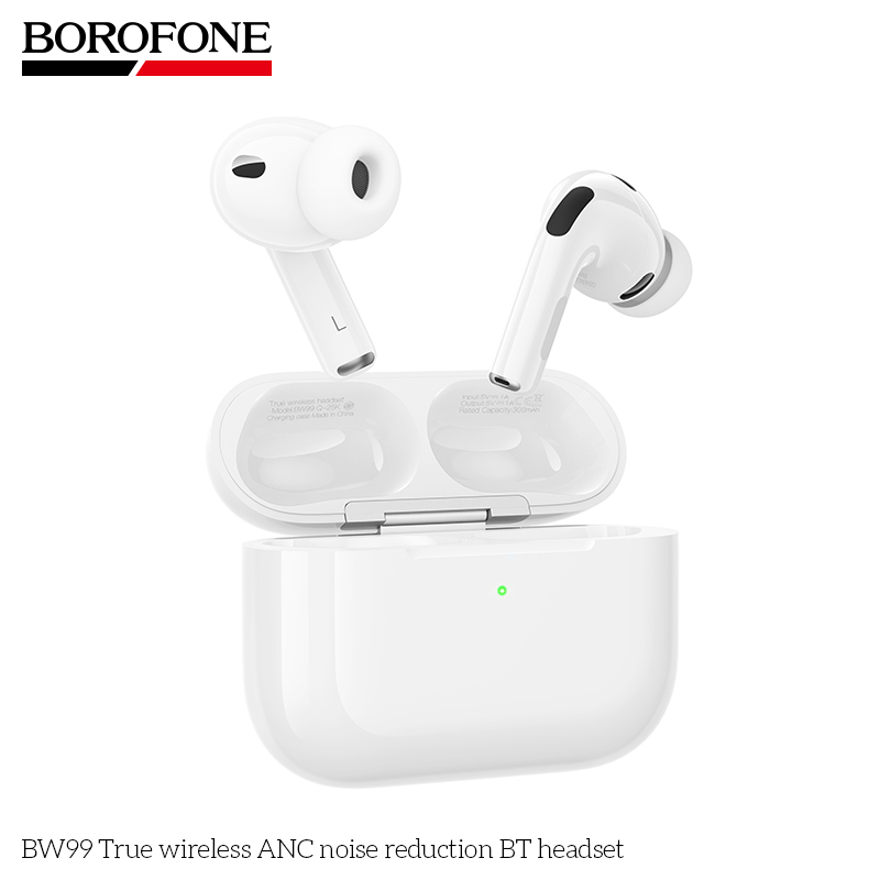 BOROFONE BW99 ΑΣΥΡΜΑΤΑ ΑΚΟΥΣΤΙΚΑ TWS ANC ΛΕΥΚΑ - Image 4