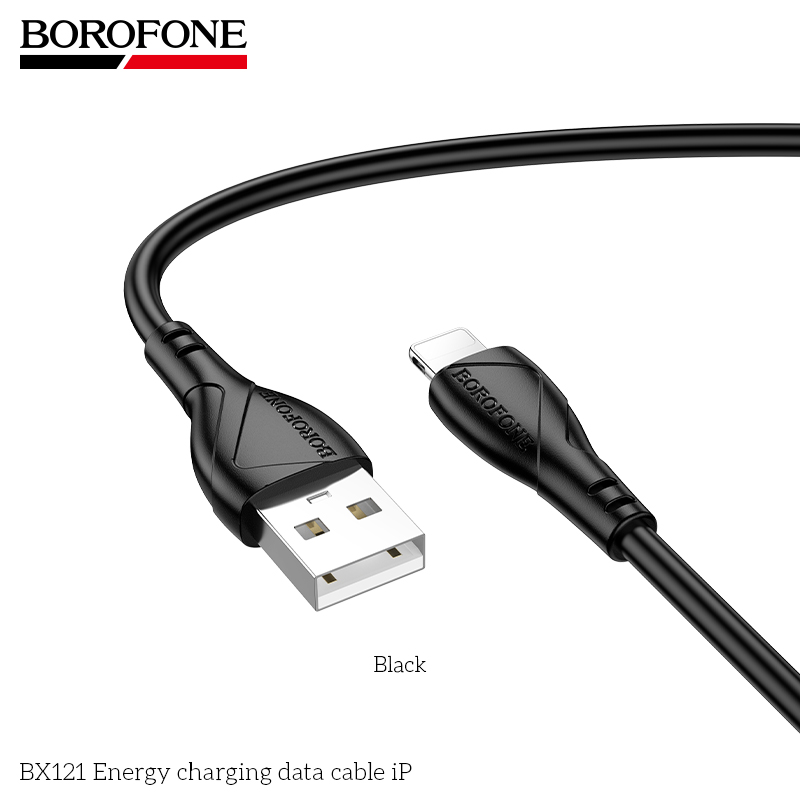 BOROFONE BX121 ΚΑΛΩΔΙΟ ΦΟΡΤΙΣΗΣ USB-C ΣΕ LIGHTNING ΜΑΥΡΟ - Image 5