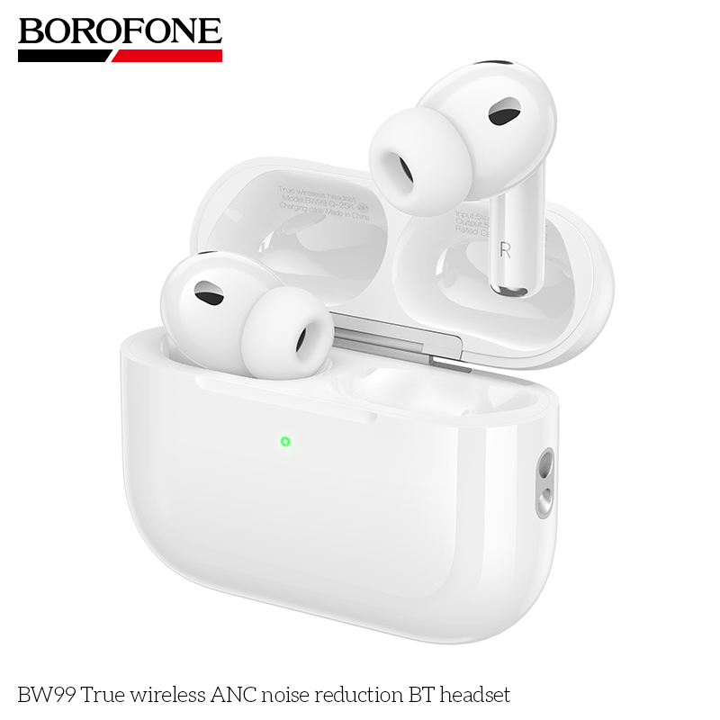 BOROFONE BW99 ΑΣΥΡΜΑΤΑ ΑΚΟΥΣΤΙΚΑ TWS ANC ΛΕΥΚΑ - Image 5