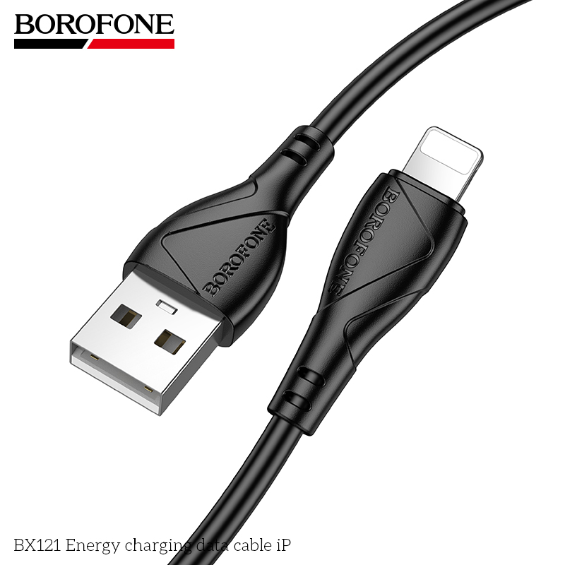 BOROFONE BX121 ΚΑΛΩΔΙΟ ΦΟΡΤΙΣΗΣ USB-C ΣΕ LIGHTNING ΜΑΥΡΟ - Image 6
