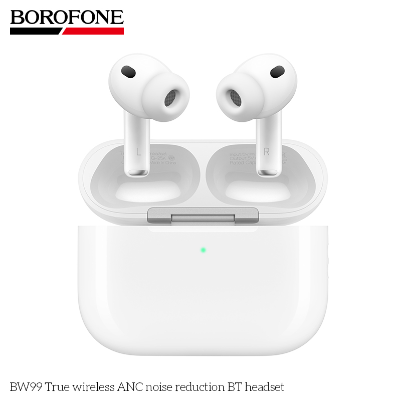 BOROFONE BW99 ΑΣΥΡΜΑΤΑ ΑΚΟΥΣΤΙΚΑ TWS ANC ΛΕΥΚΑ - Image 6
